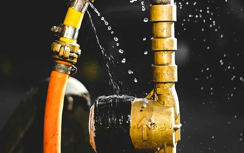 Gas leak repair