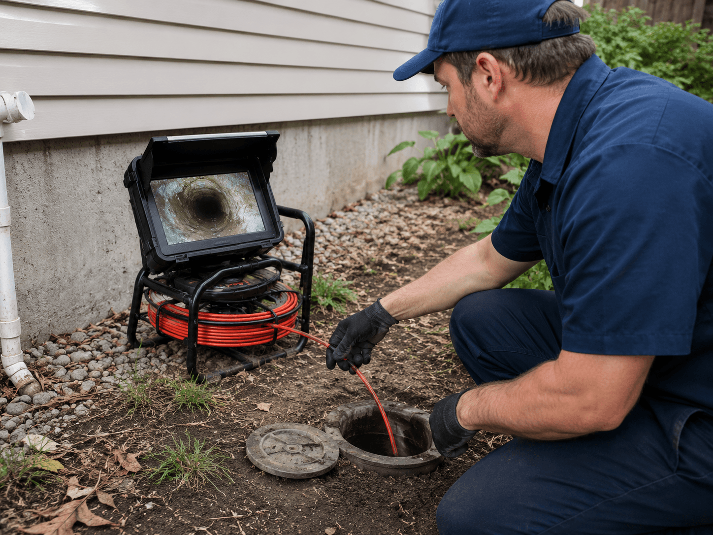 Photo: sewer camera inspection