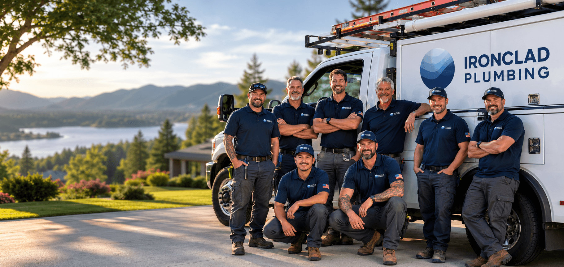 Ironclad Plumbing commercial plumbing team in Austin