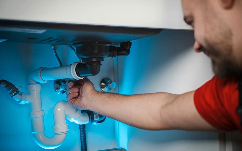 Under-sink & fixture leaks