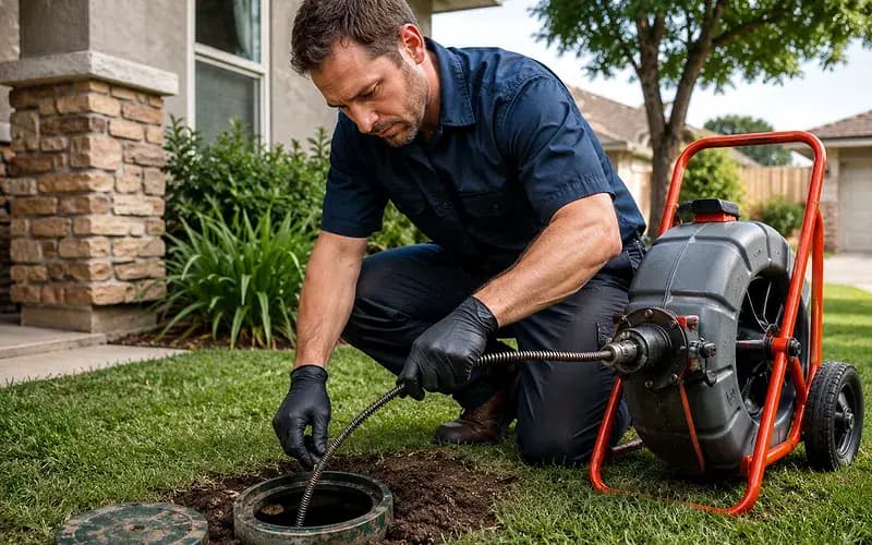 Sewer line clearing